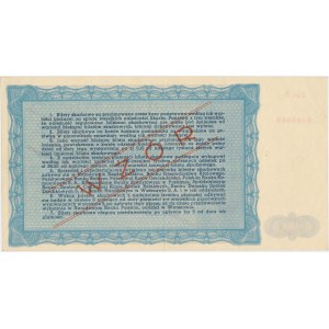 Bilet Skarbowy WZÓR Emisja II - 10.000 złotych 1946