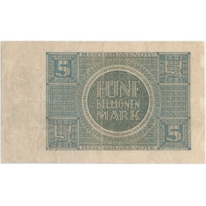 Deutschland, 5 Billionen Mark 1924 - E