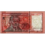 Weißrussland, 20 Rubel 1993 SPECIMEN - PMG 66 EPQ