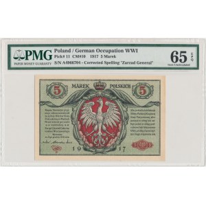 Generał 5 mkp 1916 ...Biletów - PMG 65 EPQ