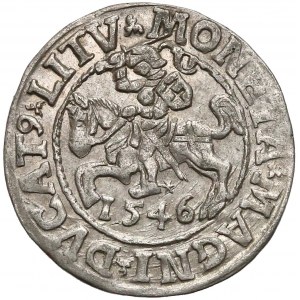 Zygmunt II August, Półgrosz Wilno 1546 - typ 6