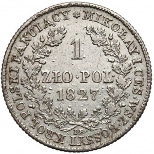 1 polish zloty 1827