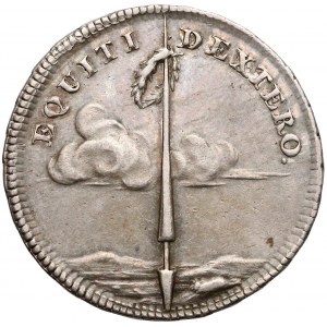 Poniatowski, Medal EQUITI DEXTERO - srebro - Holzhaeusser