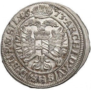 Leopold I, Wrocław, 6 krajcarów 1673 SHS