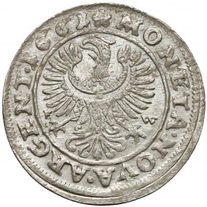 Ludwik IV legnicki, 3 krajcary 1661 FW