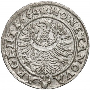 Ludwik IV legnicki, 3 krajcary 1660 FW