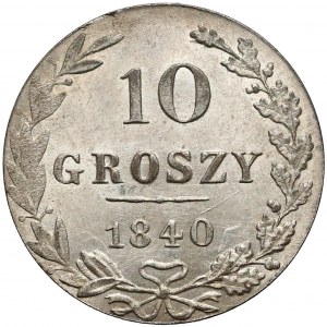 10 groschen 1840, Warsaw