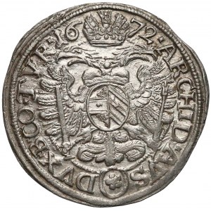 Österreich, Leopold I., 3 Kreuzer Wien 1672