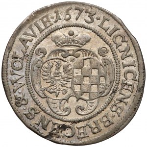 Ludwika, 6 krajcarów Brzeg 1673 CB