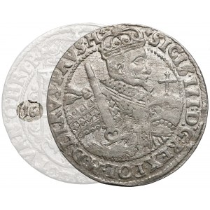 Zygmunt III Waza, Ort Bydgoszcz 1623 - błąd 166-23