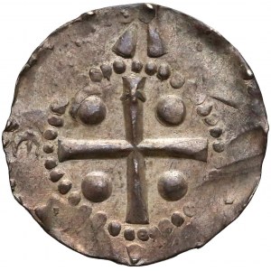 Netherlands, Henric II (1014-1024), Denarius Deventer