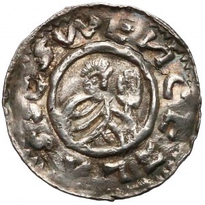 Czechy, Brzetysław I (1035-1055), Denar Praga, po 1050 r.