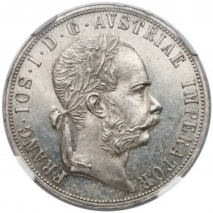 Österreich, Franz Joseph I, 2 Florin 1886 - NGC MS62