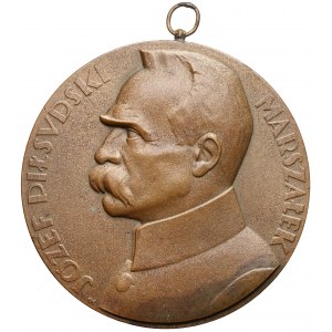 1930r. Medal Marszałek Józef Piłsudski - Geniuszem Wodza...