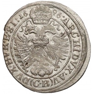 Leopold I, Brzeg, 3 krajcary 1696 CB