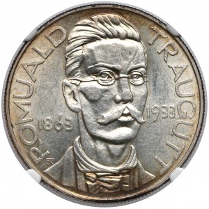 Traugutt 10 złotych 1933 - NGC AU58