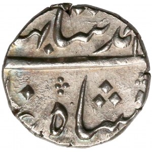 Indie Brytyjskie, Shah Alam II, 1/2 rupii Surat 1800-1832