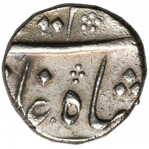 Indie Brytyjskie, Shah Alam II, 1/2 rupii Surat 1800-1832 (?)