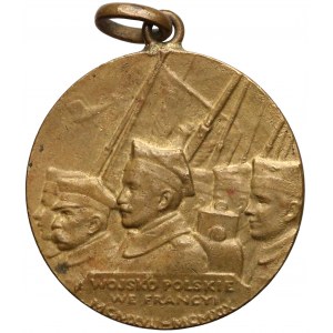 1919r. Medal Jenerał Józef Haller - mały, z uszkiem (Madeyski)
