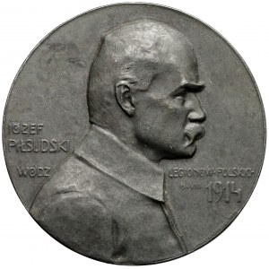 1916r. Medal Józef Piłsudski - Wódz Legionów Polskich 