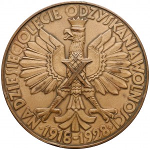 1928r. Medal Dziesięciolecie Odzyskania Niepodległości 1918-1928