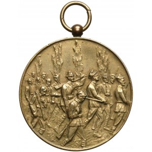 Medal nagrodowy XI Główne Zawody Saperów 1933 - Marsz na 10 km