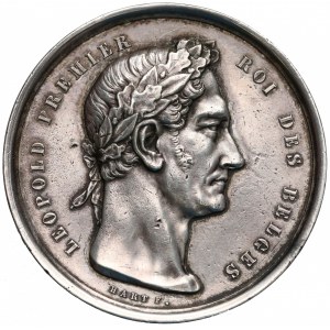 Belgia, Leopold, Medal (srebro) Generalna Wystawa Sztuki