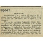 I Małopolski Robotniczy Zlot Sportowców i Młodzieży Robotniczej, Kraków 1928