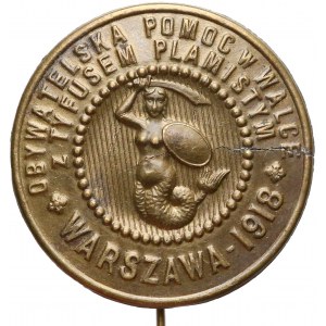 Obywatelska Pomoc w Walce z Tyfusem Plamistym, Warszawa 1918