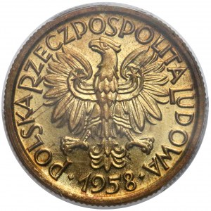 Próba MOSIĄDZ 2 złote 1958 - PCGS SP64