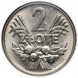 Próba NIKIEL 2 złote 1959