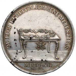 August III Sas, Medal BENE MERENTIBUS (Dobrze Zasłużonym) 1763 r.