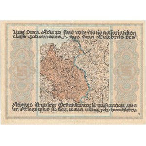 Germany, Certificate of National Socialist People's Welfare 1939