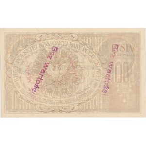 1.000 mkp 05.1919 - ZN. - Bez wartości