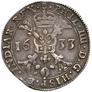 Niderlandy hiszpańskie, Brabancja, Filip IV, Patagon 1633