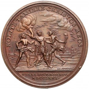 1771r. Poniatowski, Medal Porwanie króla (Oexlein)