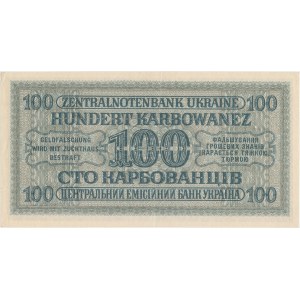 Ukraina, 100 karbowańców 1942