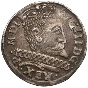 Zygmunt III Waza, Trojak Wschowa 1601 - F w 2. wierszu