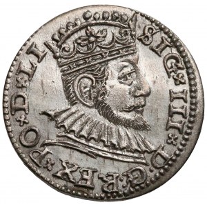 Zygmunt III Waza, Trojak Ryga 1592 - D•G