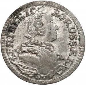 Niemcy, Prusy, Fryderyk II, 3 krajcary Wrocław 1753