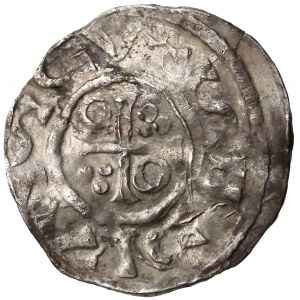 Deutschland, Bavaria, Henric II (1002-1024), Denarius Regensburg
