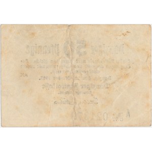 Gdańsk 50 fenigów 1923 (październik) - jedno podkreślenie w No