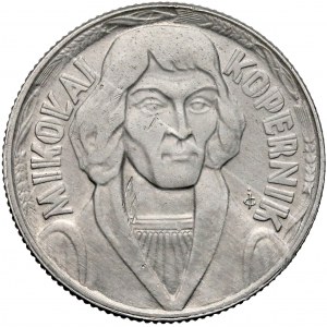 Próba ALUMINIUM 10 złotych 1965 Kopernik - nakład 5 szt.