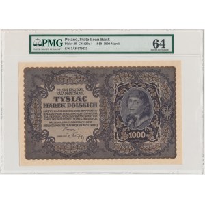 1.000 mkp 08.1919 - III SERJA AF - PMG 64