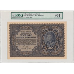1.000 mkp 08.1919 - III SERJA AX - PMG 64