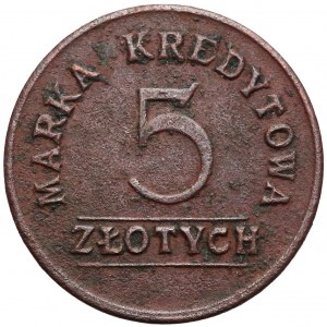 Spółdzielnia Garnizonowa w Modlinie - 5 złotych 