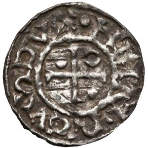 Deutschland, Bavaria, Henric IV (995-1002), Denarius Regensburg