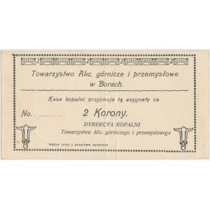 Bory, Tow. Akc. górnicze i przemysłowe, 2 korony (1919)