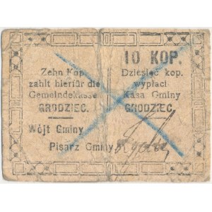 Grodziec, 10 kopiejek (1914-1916) - rzadkość
