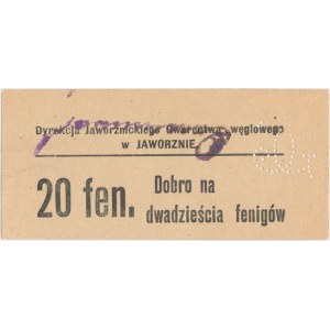 Jaworzno, Gwarectwo węglowe, 20 fenigów (1920)